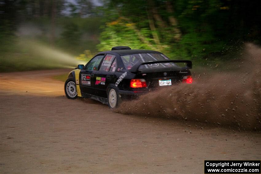 Matt Nykanen / Lars Anderson BMW 328i on SS9, Steamboat II.