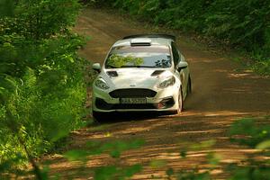 Javier Olivares / K.J. Miller Ford Fiesta Rally3 on SS10, Otterkill I.