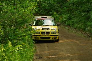 Matt Nykanen / Lars Anderson BMW 328i on SS10, Otterkill I.