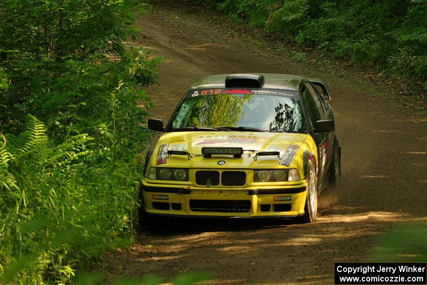 Matt Nykanen / Lars Anderson BMW 328i on SS10, Otterkill I.