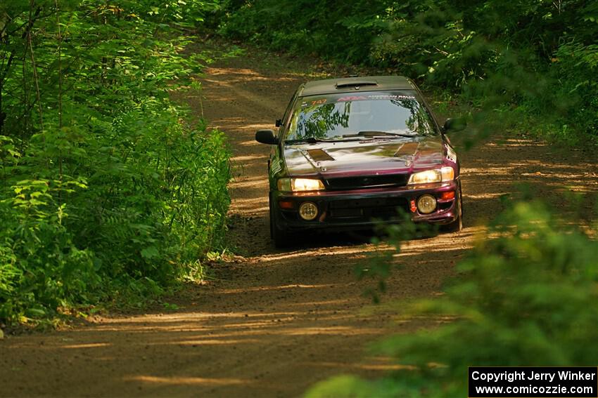 Andy Didorosi / Jamie Willetts Subaru Impreza on SS10, Otterkill I.