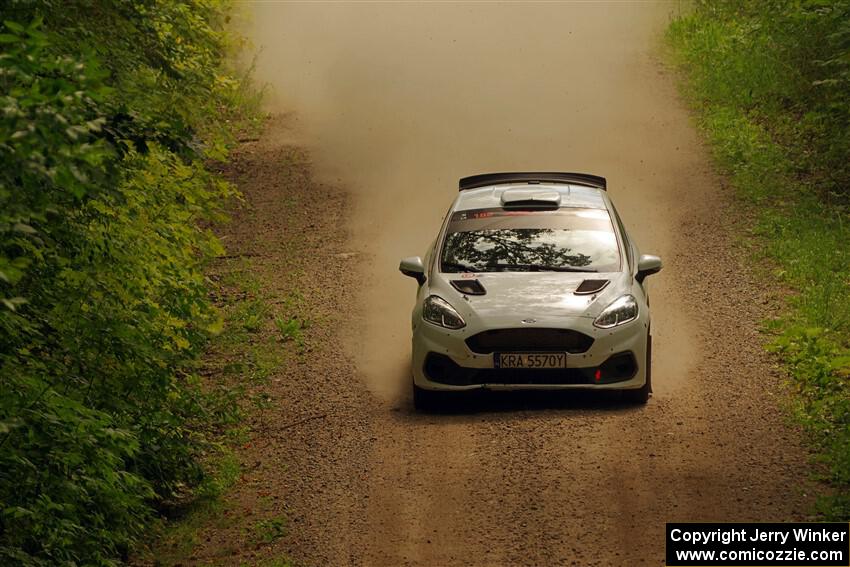Javier Olivares / K.J. Miller Ford Fiesta Rally3 on SS13, Anchor-Mattson I.