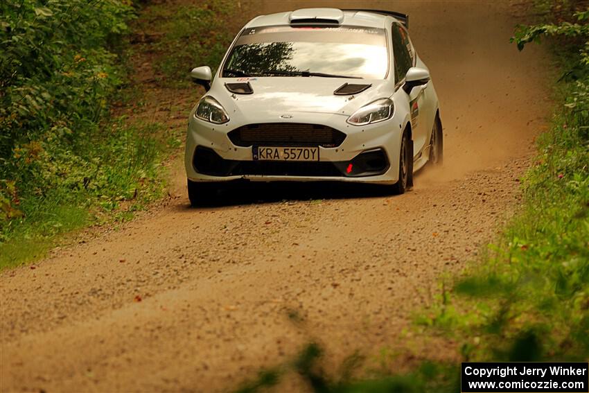 Javier Olivares / K.J. Miller Ford Fiesta Rally3 on SS13, Anchor-Mattson I.