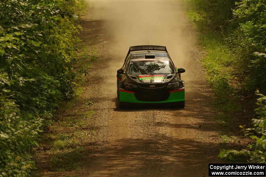 Pat Moro / Ole Holter Chevy Sonic LS on SS13, Anchor-Mattson I.