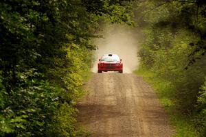 George Plsek / Danny Persein Mitsubishi Lancer WRC on SS13, Anchor-Mattson I.