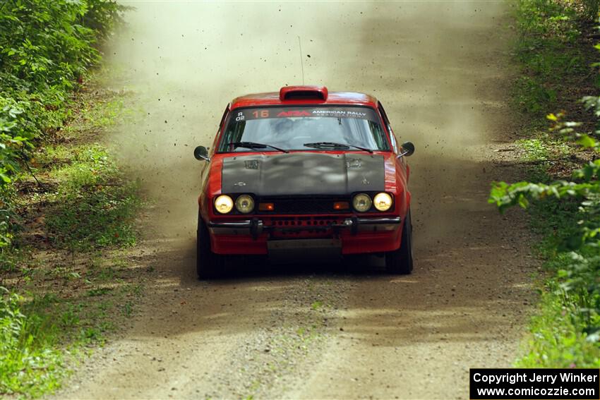 Mike Hurst / Randall Short Ford Capri on SS13, Anchor-Mattson I.
