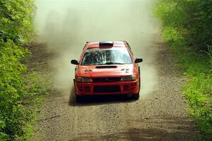 Travis Mattonen / Anikka Nykanen Subaru Impreza on SS13, Anchor-Mattson I.