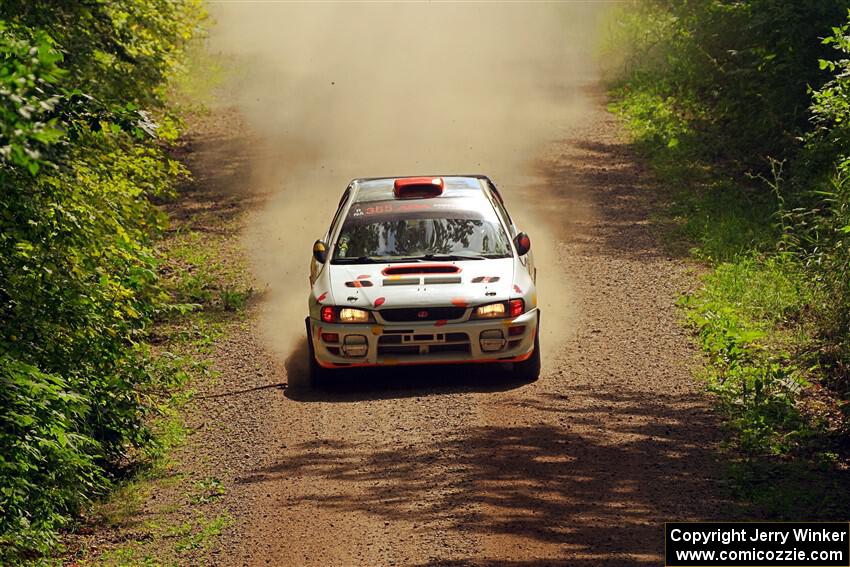 Richard Donovan / Greg Donovan Subaru Impreza on SS13, Anchor-Mattson I.