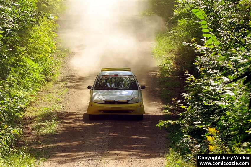 Drake Willis / Jacob Kohler Ford Focus ZX3 on SS13, Anchor-Mattson I.