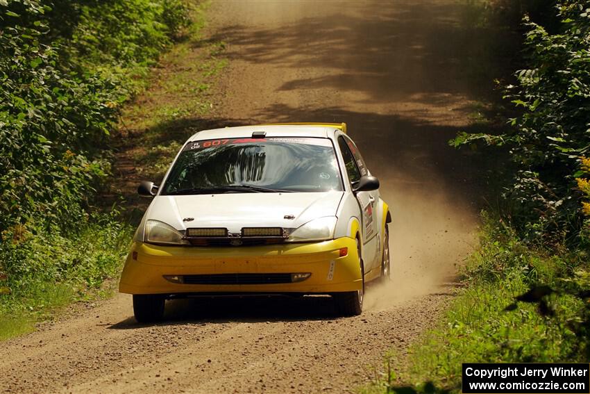 Drake Willis / Jacob Kohler Ford Focus ZX3 on SS13, Anchor-Mattson I.