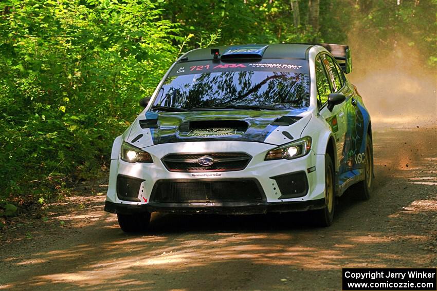 Conner Martell / Alex Gelsomino Subaru WRX STi on SS14, Otterkill II.