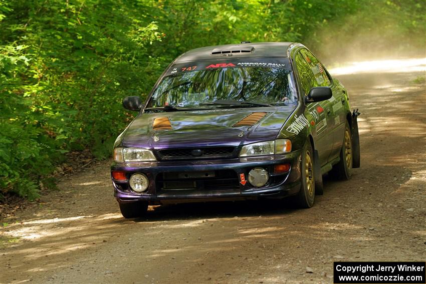 Andy Didorosi / Jamie Willetts Subaru Impreza on SS14, Otterkill II.