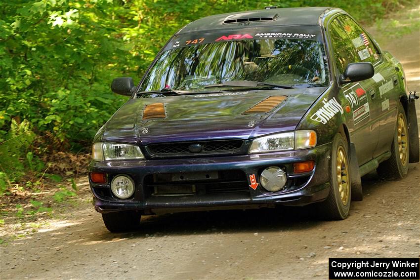 Andy Didorosi / Jamie Willetts Subaru Impreza on SS14, Otterkill II.
