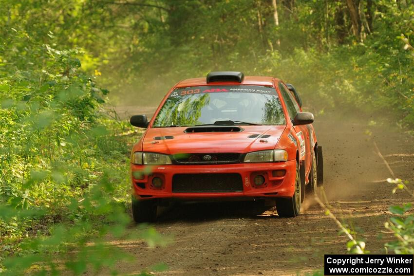 Travis Mattonen / Anikka Nykanen Subaru Impreza on SS17, Anchor-Mattson II.
