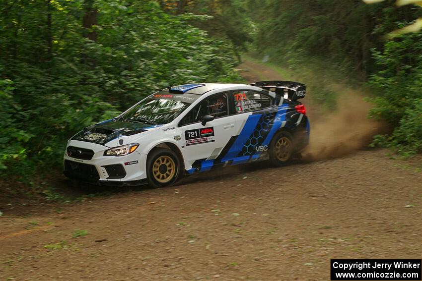 Conner Martell / Alex Gelsomino Subaru WRX STi on SS18, Otterkill III.