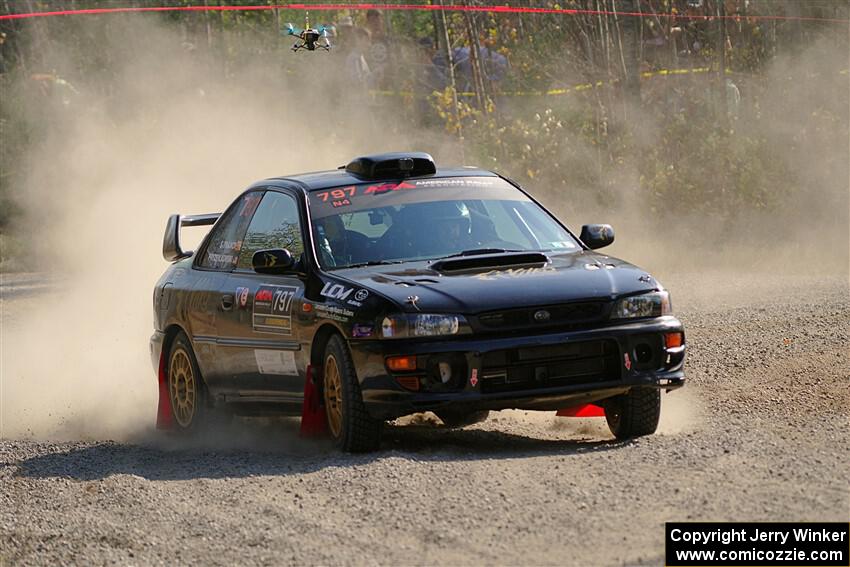 Ryan Pryzbylkowski / Stefan Trajkov Subaru Impreza on SS1, Al's Playground I.