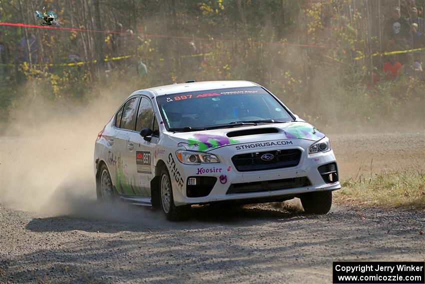 Jamey Randall / Andrew Rausch Subaru WRX on SS1, Al's Playground I.