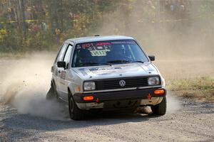 Adam VanDamme / Andrew Herron VW Golf on SS1, Al's Playground I.