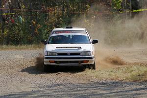 Nathan Coulter / Bryce Proseus Subaru Legacy on SS1, Al's Playground I.