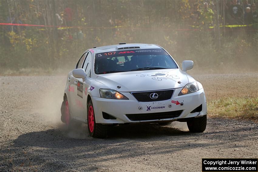 Richo Healey / Michelle Miller Lexus IS250 on SS1, Al's Playground I.