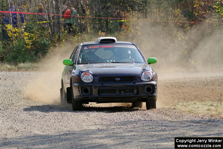 Brandon Boyd / Daniel Salive Subaru Impreza Wagon on SS1, Al's Playground I.