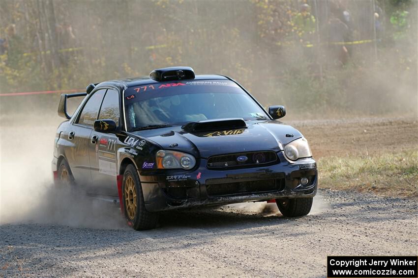 James Pryzbylkowski / Ethan Curtis Subaru WRX on SS1, Al's Playground I.
