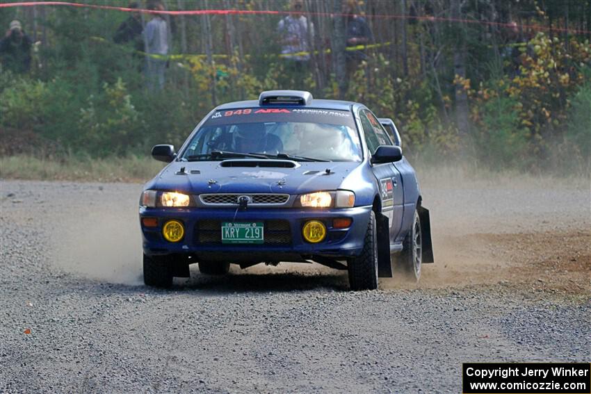 Charles Watson / Logan Bair Subaru Impreza on SS1, Al's Playground I.