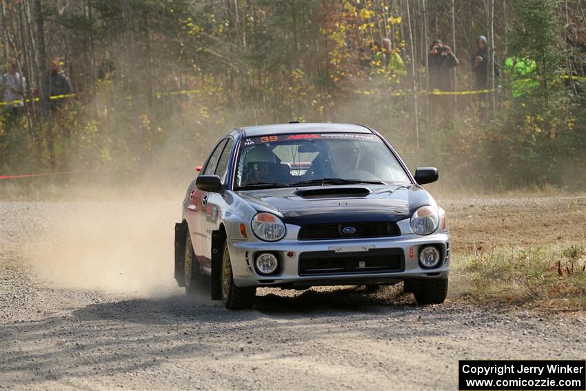 Jonathon Nagel / Max Sutton Subaru Impreza on SS1, Al's Playground I.