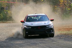 Gabriel Nieves / Oliver Kokenge Honda Civic Hatchback Sport on SS1, Al's Playground I.