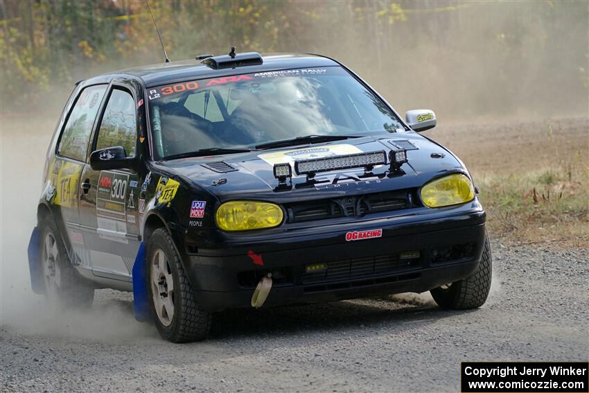 Chase Blakely / Mike Callaway VW GTI GTX on SS1, Al's Playground I.