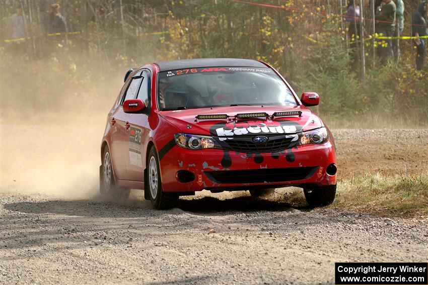Jess Davids / Eric Frentress Subaru Impreza on SS1, Al's Playground I.