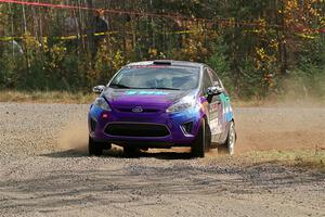 Imogen Thompson / Steve Harrell Ford Fiesta on SS1, Al's Playground I.