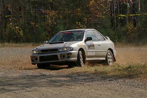 Madelyn Tabor / Sophia McKee Subaru Impreza 2.5RS on SS1, Al's Playground I.