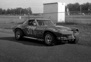 Bard Boand's B-Prod. Chevy Corvette sustained heavy damage!
