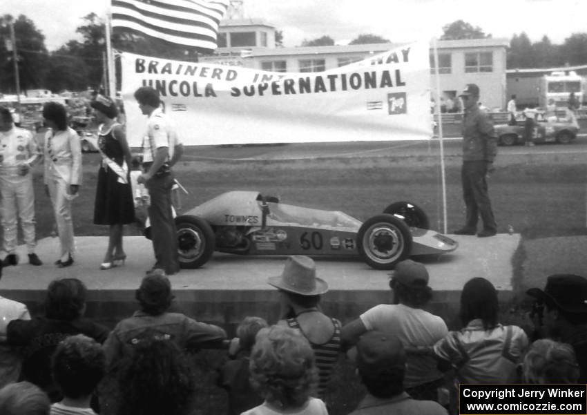 Stan Townes won the Formula Vee race in his Sting.