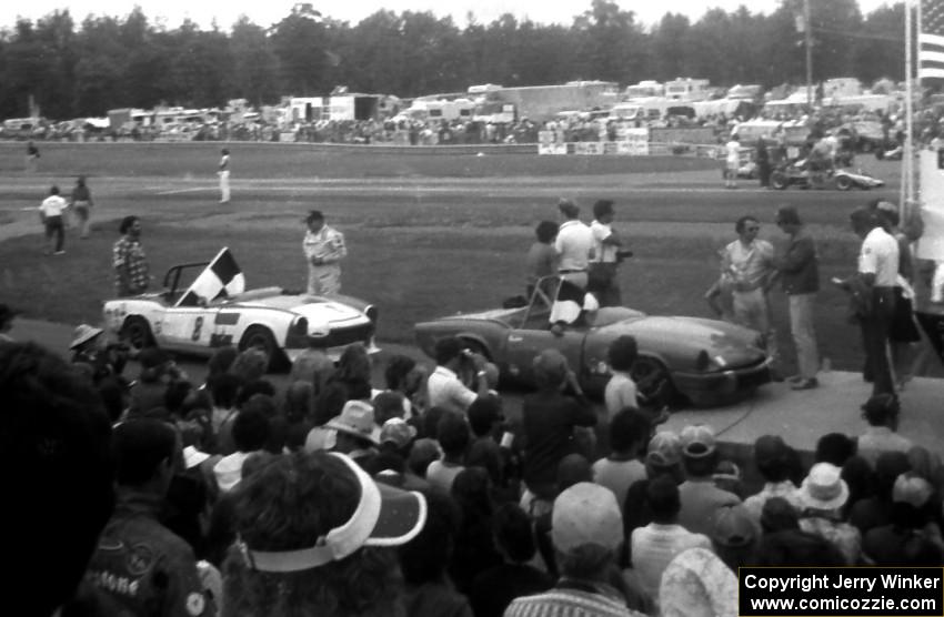 Marv Wolf won G-Prod. and Ed Amonsen won F-Prod. both in Triumph Spitfires.