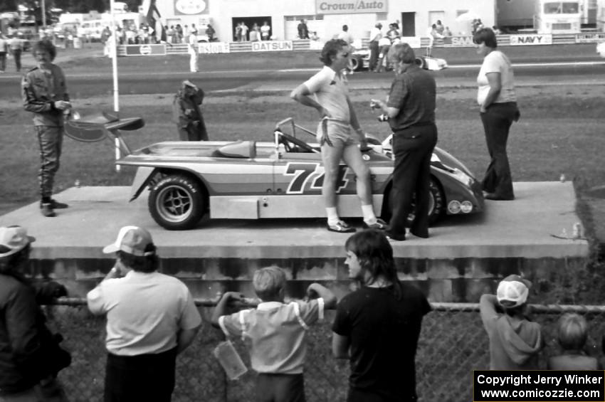 Fred Schilplin won C-Sports Racer in his Lola T-496