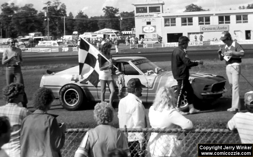 Phil Bartelt won A-Sedan in his Ford Mustang