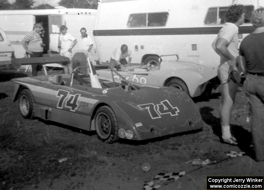 Fred Schilplin's Lola T-496 ran in CSR and Gordon Hamilton's Chevron B36 ran in ASR