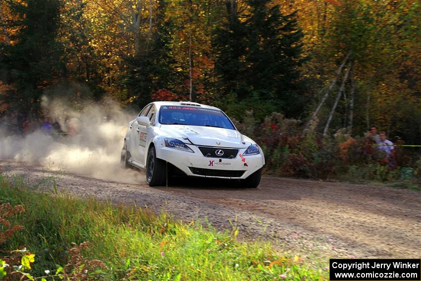 Michael Hooper / Michael Hordijk Lexus IS350 on SS5, Far Point I.