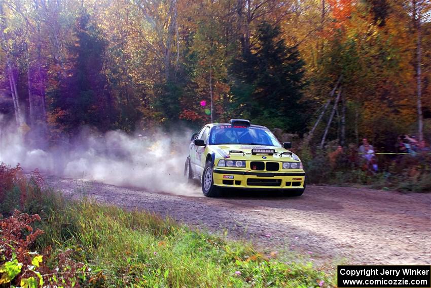 Matt Nykanen / Lars Anderson BMW 328i on SS5, Far Point I.