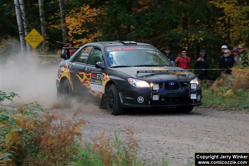 Sam Jacques / Kyle Cooper Subaru Impreza on SS5, Far Point I.