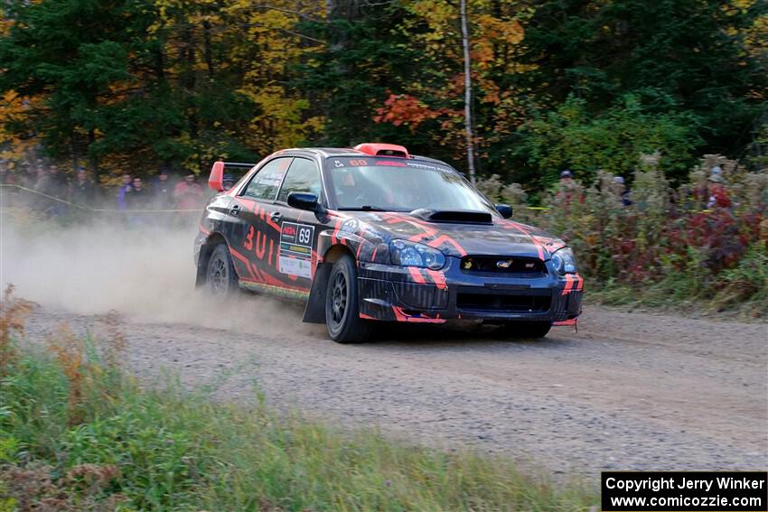 Gabe Jacobsohn / Jason Hack Subaru WRX STi on SS5, Far Point I.