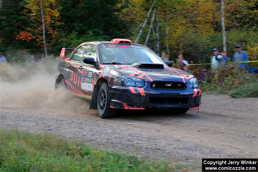 Gabe Jacobsohn / Jason Hack Subaru WRX STi on SS5, Far Point I.