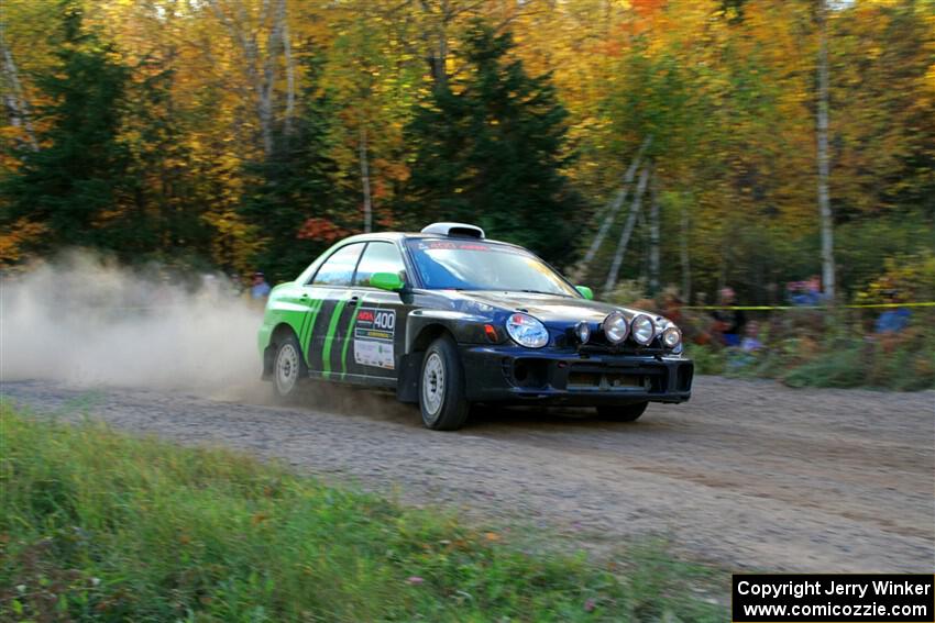 Brandon Boyd / Daniel Salive Subaru Impreza Wagon on SS5, Far Point I.
