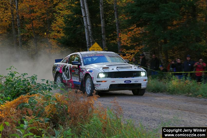 Dan Hayes / Boyd Smith Ford Mustang GT on SS5, Far Point I.