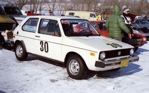 Roger Cardinal's VW Rabbit and Ken Ryba's Ford Pinto