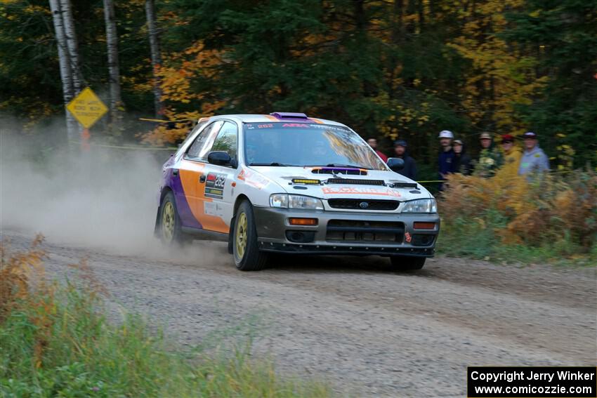 Camden Sheridan / Jeremy Frey Subaru Impreza Outback Sport on SS5, Far Point I.
