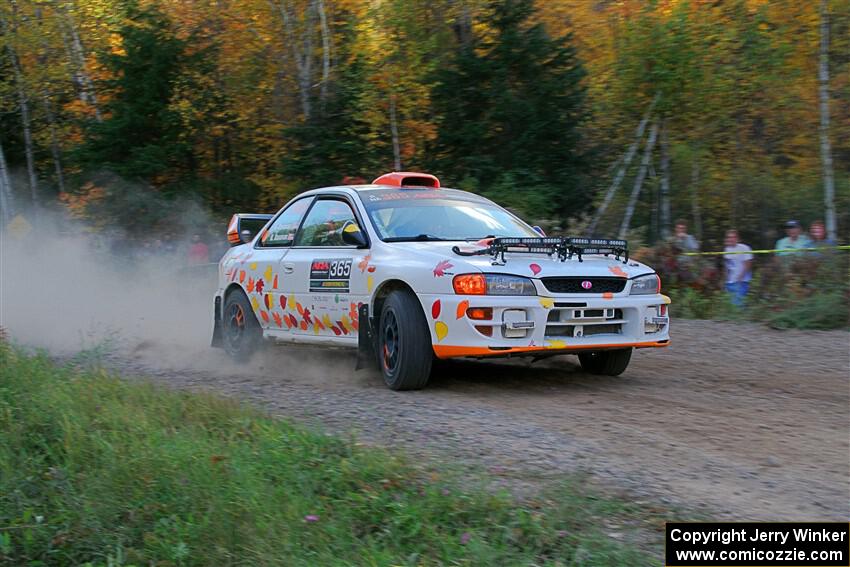 Richard Donovan / Greg Donovan Subaru Impreza on SS5, Far Point I.