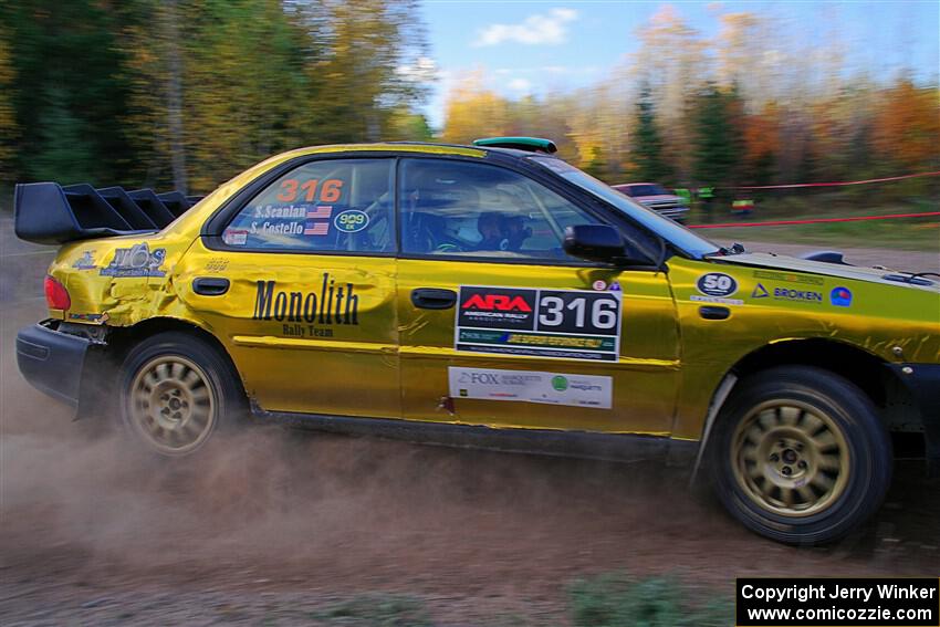 Sean Costello / Steve Blomquist-Scanlan Subaru Impreza 2.5RS on SS5, Far Point I.